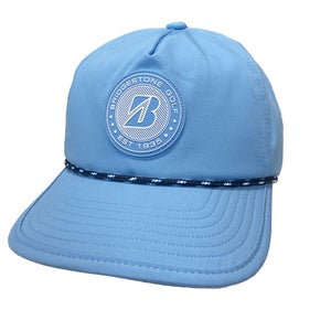NEW Bridgestone Crusher Sky Blue Adjustable Snapback Golf Hat/Cap
