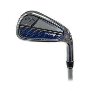 Callaway Paradym Forged Single 7 Iron Graphite Aldila Ascent 50 Senior Flex