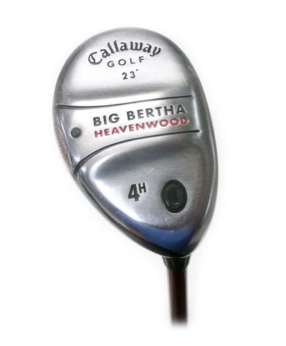 Callaway Big Bertha Heaven Wood 23* 4 Hybrid Graphite RCH 75 Regular Flex