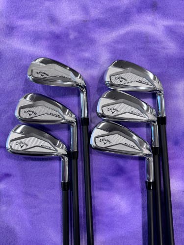 Men's Callaway Callaway Elyte X Iron Set Right Handed Regular Flex Graphite Shaft(Used)