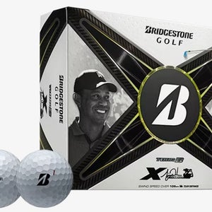 Bridgestone Tour B-X Tiger Woods Edition Golf Balls (White, 24pk) 2dz 2024 NEW