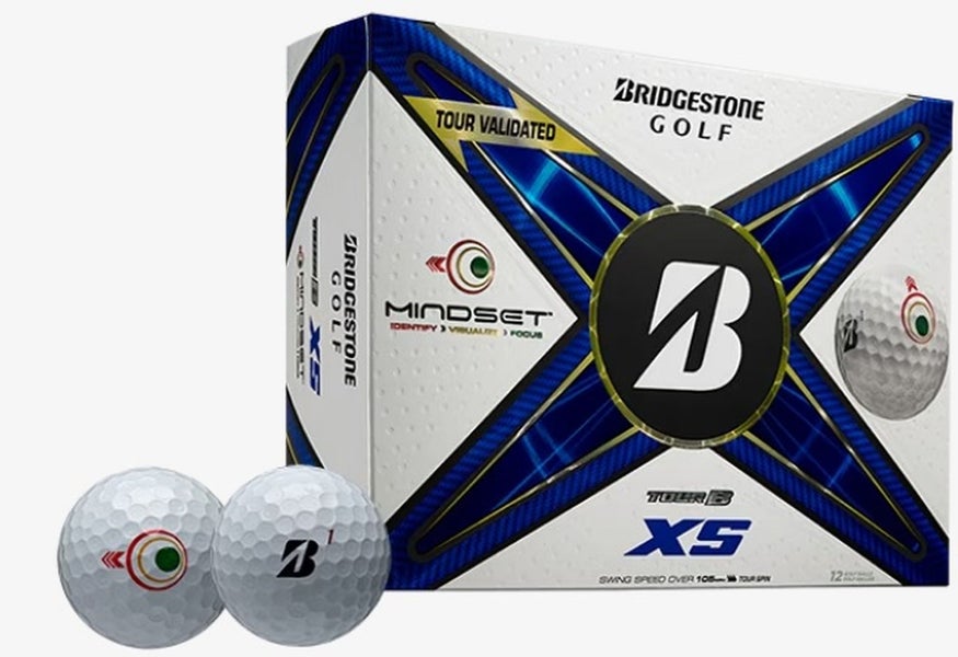 Bridgestone Tour B-XS Mindset Golf Balls (White, 24pk) 2dz 2024 NEW