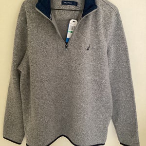 Gray Men's Large Sweatshirt (New)
