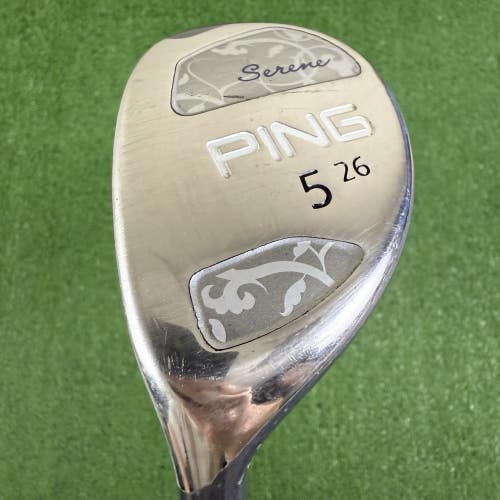 Ping Serene 26 5H 5 Hybrid Ladies Flex Ping ULT 210 Lite Left Handed 37