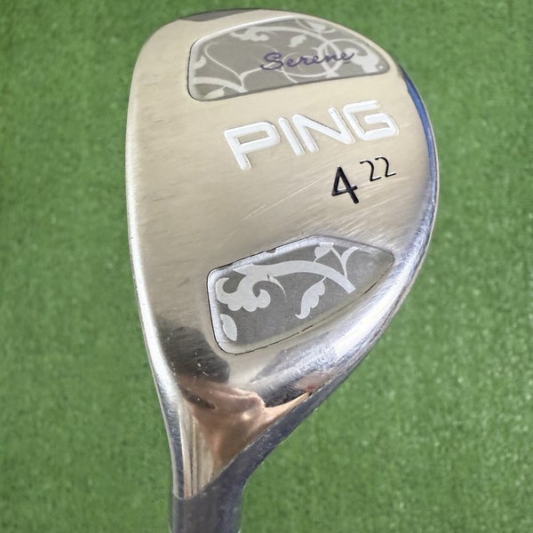 Ping Serene 22 4H 4 Hybrid Ladies Flex Ping ULT 210 Lite Left Handed 38.5