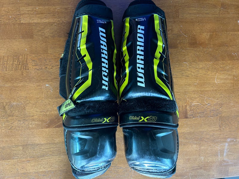 Junior Warrior Alpha QX Pro 12" Shin Pads (Used)