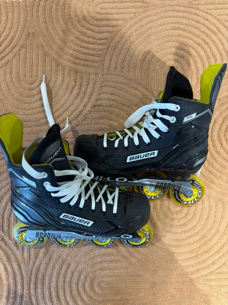 Senior Bauer RS Inline Skates Regular Width Size 8 (Used)