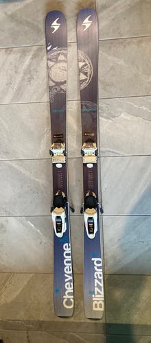 Women's Blizzard Cheyenne 156cm Skis + Marker Squire Bindings