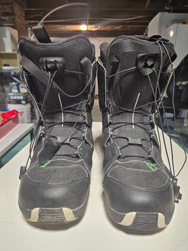 Men's Size M 11.0 (W 12.0) Salomon Faction BOA Snowboard Boots (Used)