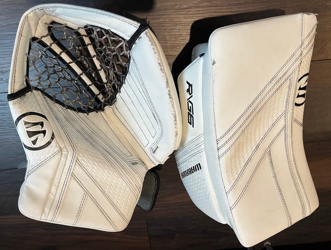 Sr. Warrior G6.1 Pro+ Glove & Blocker (Regular)