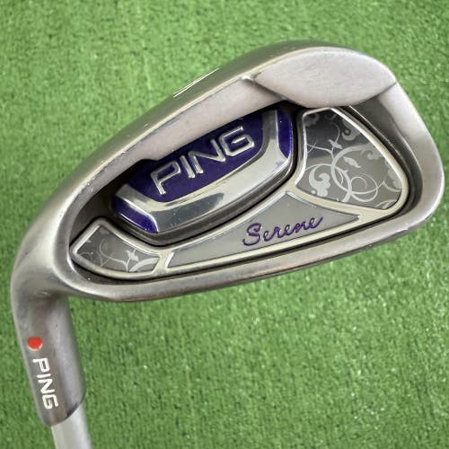 Ping Serene Pitching Wedge Red Dot Ladies Flex ULT210 Lite Flex Left Handed