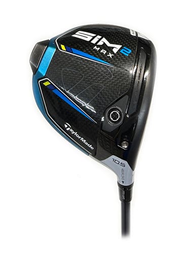 TaylorMade Sim2 Max 10.5* Driver Graphite Fujikura Ventus Blue 5-S Stiff Flex