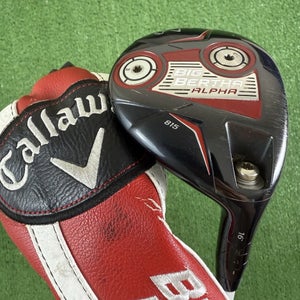 Callaway Big Bertha Alpha 815 16 Fairway 4 Wood Speeder 665 Stiff Flex 42.5