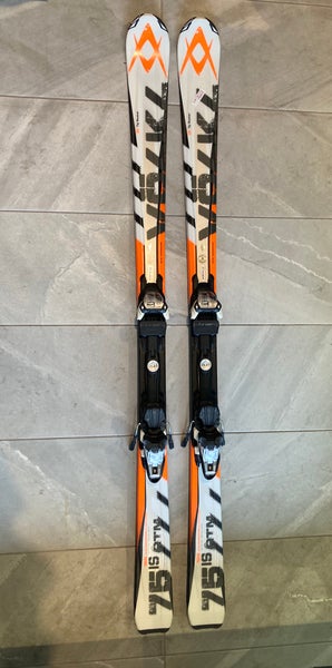 Men's Volkl RTM 75 IS 166cm Skis + Marker 4Motion Bindings