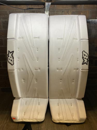 Brian's NetZero Int 32+1” Goalie Leg Pads – New (READ DESCRIPTION)