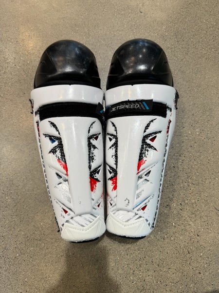 Junior CCM JetSpeed FT6 Shin Pads 12" (Used)
