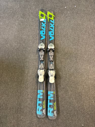 Volkl RTM Jr 120 cm Skis With Marker 4.5 Bindings (Used)