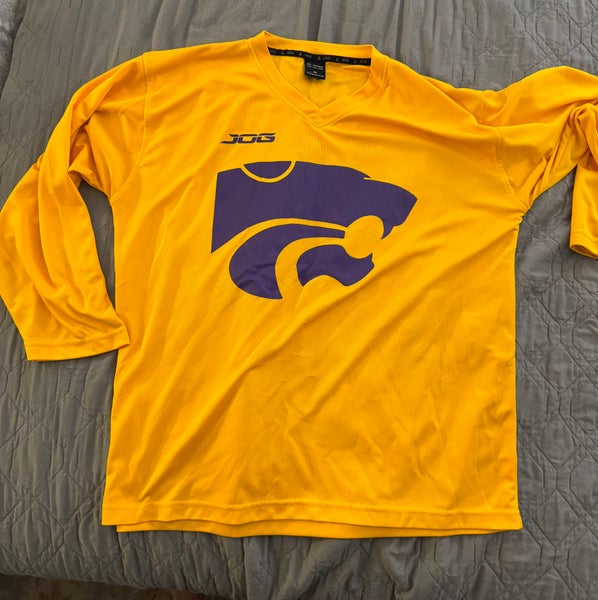 Gold and Purple Wildcats Medium JOG Men's Jersey (Used)