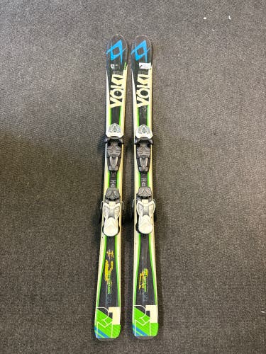 Volkl RTM Jr 120 cm Skis With Marker 4.5 Bindings (Used)
