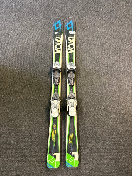 Volkl RTM Jr 120 cm Skis With Marker 4.5 Bindings (Used)