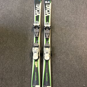Volkl RTM Jr 120 cm Skis With Marker 4.5 Bindings (Used)