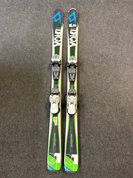 Volkl RTM Jr 120 cm Skis With Marker 4.5 Bindings (Used)