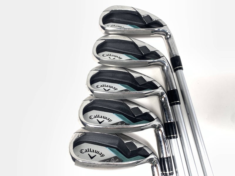 Callaway Solaire 2014 Iron Set 7-PW+SW 50g Ladies Graphite RH