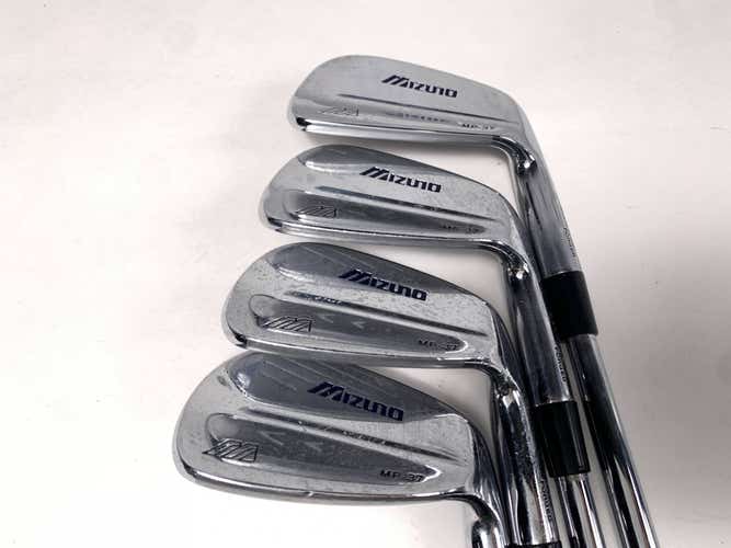 Mizuno MP 37 Iron Set 7-PW KBS Tour Stiff Steel Mens RH