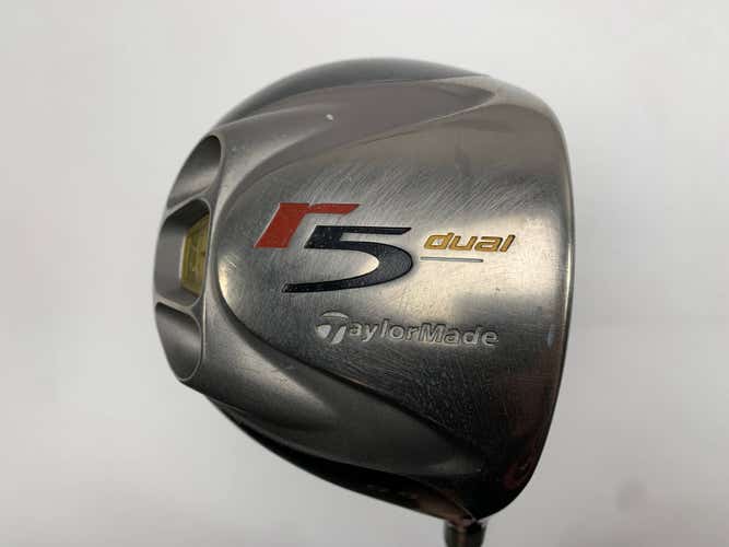 TaylorMade R5 Dual Driver 9.5* Grafalloy Blue Stiff Graphite Mens RH