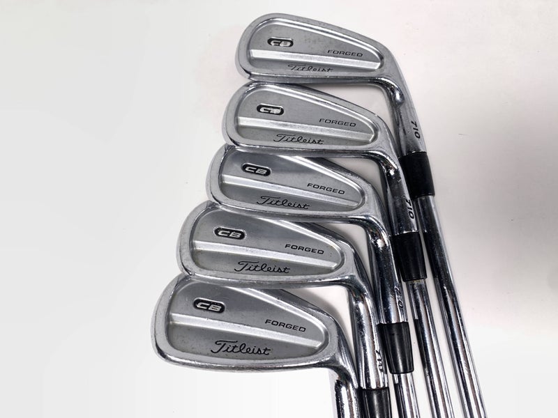 Titleist 710 CB Iron Set 6-PW True Temper Dynamic Gold S300 Stiff Steel Mens RH
