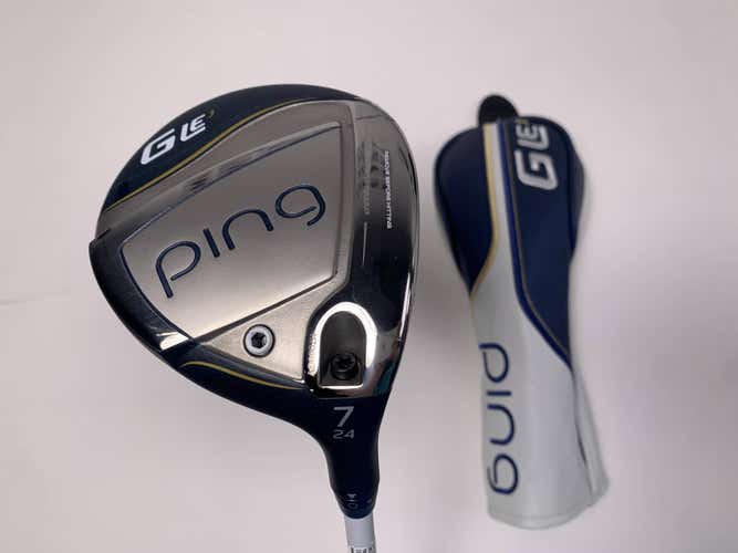 Ping G LE 3 7 Fairway Wood 24* ULT 250 Ladies RH HC Undersize Grip