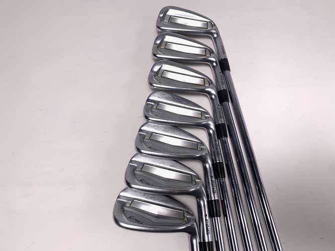 Ping i210 Iron Set 4-PW Black Dot AWT 2.0 Regular Steel Mens RH