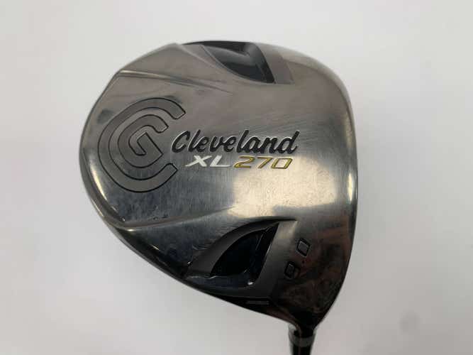 Cleveland XL 270 Driver 9* Miyazaki C.Kua 3G Flex 6424 Stiff Graphite Mens RH