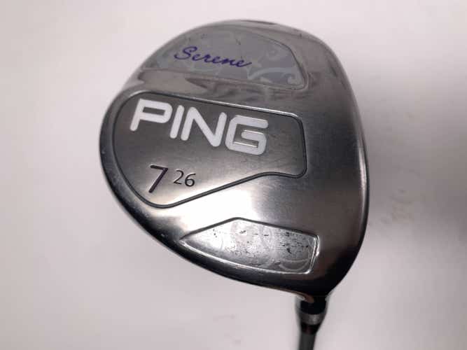 Ping Serene 7 Fairway Wood 26* ULT210 Ladies Graphite Womens RH