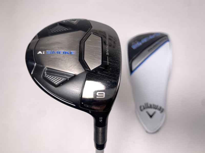Callaway Paradym Ai Smoke Max Fast 9 Fairway Wood 25* Eldio 40g Ladies RH HC