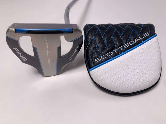 Ping Scottsdale Craz-E 2025 Putter 34" SuperStroke Tour 2.0 PT Mens RH HC NEW