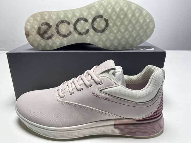 ECCO S-Three Golf Shoes Pink Women's SZ 7-7.5 (102963 60619)
