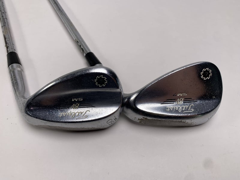 Titleist Vokey SM7 Tour Chrome Wedge Set 56* 10 | 60* 4 Wedge Steel Mens RH
