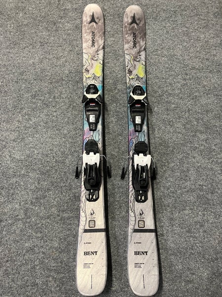 Kid's 2023 Atomic 120 cm All Mountain Bent Chetler Skis With Bindings (Used)