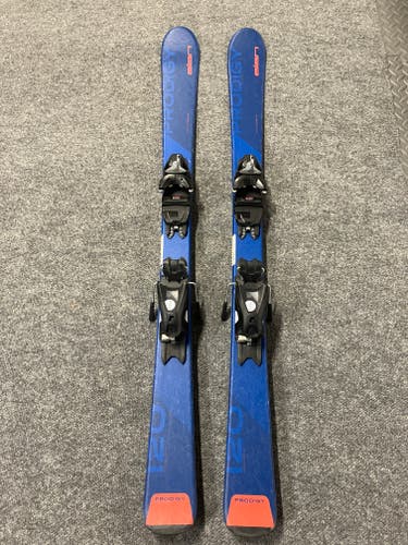 Kid's 2022 All Mountain 120 cm Elan Skis With Bindings (Used)
