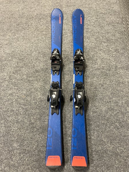 Kid's 2022 All Mountain 120 cm Elan Skis With Bindings (Used)