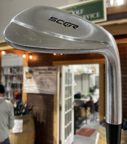 SCOR 4161 V-SOLE 52 Gap Wedge 35.5" Wedge Flex Steel Shaft RH USED