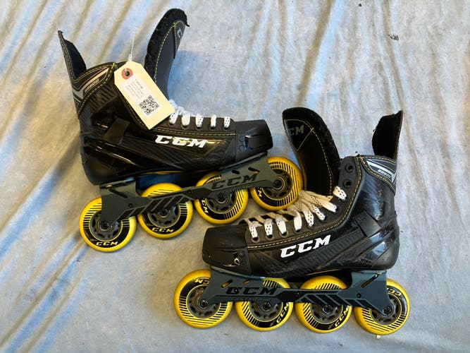 Senior CCM Super Tacks 9350 Inline Skates Regular Width Size 6 (Used)