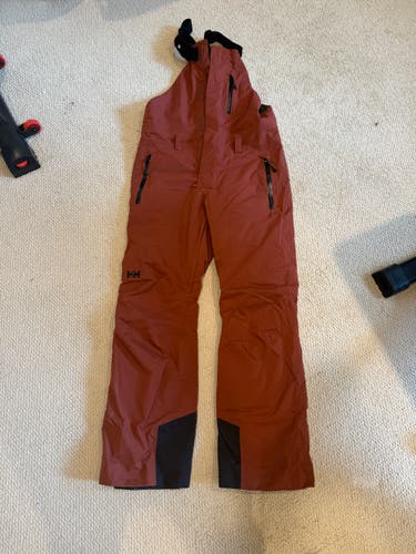 Orange Men's Adult Medium Helly Hansen Ski Pants (New)