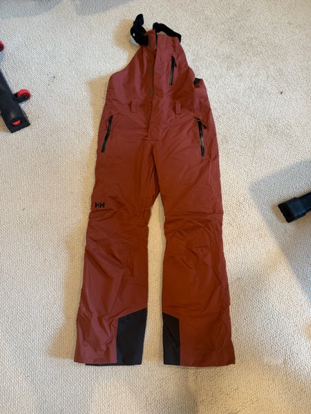 Orange Men's Adult Medium Helly Hansen Ski Pants (New)