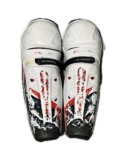 Senior CCM JetSpeed FT6 Pro 16" Shin Pads (Used)
