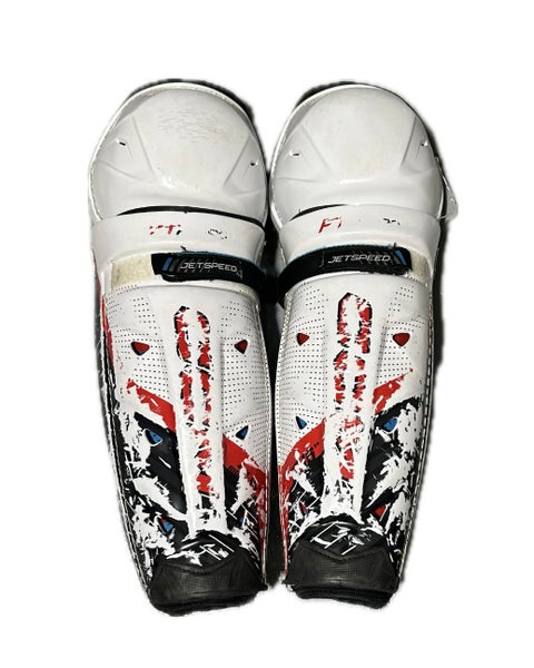 Senior CCM JetSpeed FT6 Pro 16" Shin Pads (Used)