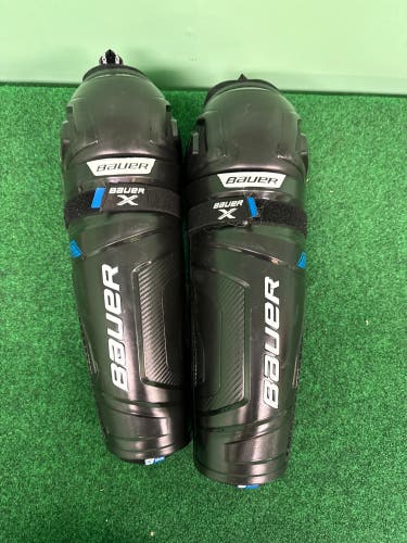 Intermediate Bauer X Shin Pads 14" (Used)