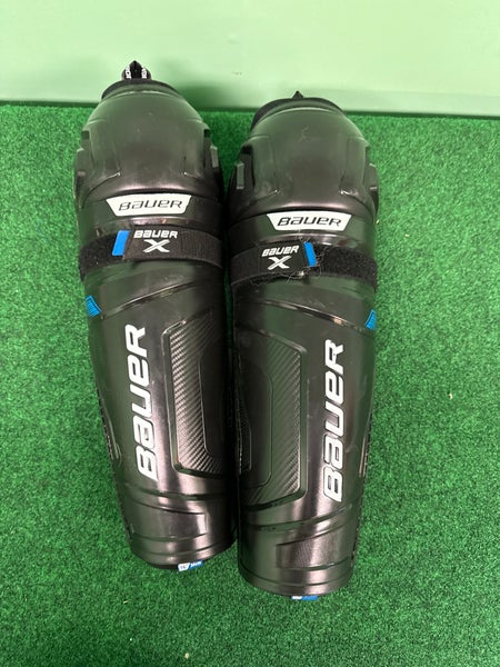 Intermediate Bauer X Shin Pads 14" (Used)