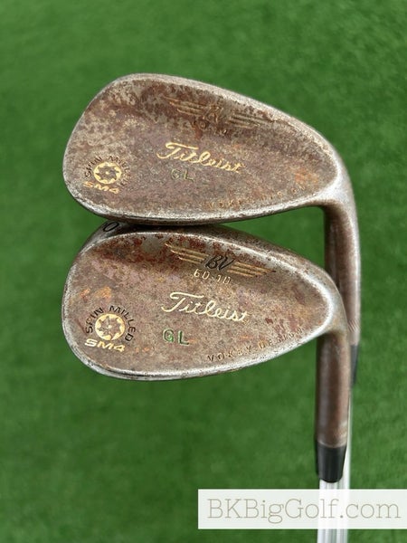 Titleist Vokey SM4 Spin Milled Raw 2 Wedge Set (54 & 60 Degrees)